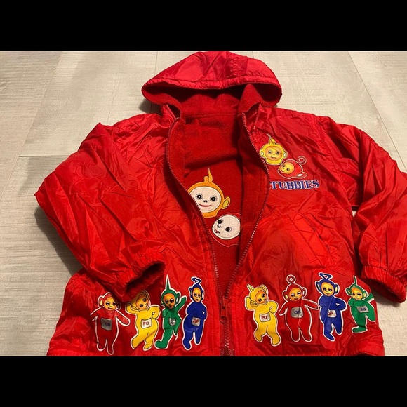 Vintage Teletubbies Reversible Jacket - Fleece Jacket or Wind Breaker—NEW - Picture 7 of 13